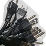 Yung Li I-sheng (Qty 10) AC Computer Power Cable 3-Pin/Prong 6 Ft NEMA 5-15P to IEC C13