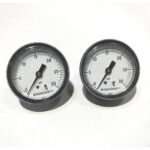 Ashcroft 586-04 Pressure Gauge (QTY 2) 30PSI Brass Socket