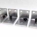 L-Bracket 3.5" x 2.5" x 2.5" - 3/8" Thickness Heavy-Duty (Lot of 4)