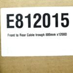 Vertiv Liebert Front to Rear Cable Trough 800W x 1200D E812015