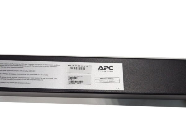 APC AP7832 Metered PDU 0U 30A 120V (24x) 5-20R Outlets L5-30P Input - Image 3