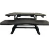 Vari VariDesk Pro Plus 30" Adjustable Height Standing Desk Converter - Black - Image 5