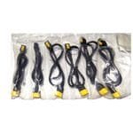 APC AP8704S-NA Locking Power Cord Kit (QTY 6) 1.2m C13 to C14 NOB (3) APC AP8704S-NA Locking Power Cord Kit (QTY 6) 1.2m C13 to C14 NOB