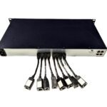 Avocent ACS6008 8-Port Console Server with (9) Cisco Crossover Adapters Avocent ACS6008 8-Port Console Server with (8) Cisco Crossover Adapters