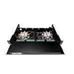 CommScope Uniprise 1U SD Fiber Panel Sliding Tray RFE-SLG-EMT/1U 48 LC Ports