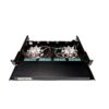 CommScope Uniprise 1U SD Fiber Panel Sliding Tray RFE-SLG-EMT/1U 48 LC Ports - Image 2