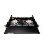 CommScope Uniprise 1U SD Fiber Panel Sliding Tray RFE-SLG-EMT/1U 48 LC Ports