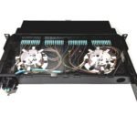 CommScope Uniprise 1U SD Fiber Panel Sliding Tray RFE-SLG-EMT/1U 48 LC Ports