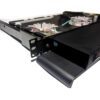 Commscope Uniprise 1U SD Fiber Panel Sliding Tray RFE-SLG-EMT1U (4) CommScope Uniprise 1U SD Fiber Panel Sliding Tray RFE-SLG-EMT/1U