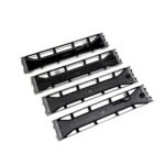 Dell PowerEdge R520 R720 R820 Security Front Bezel Covers (QTY 4) w/ 3 Keys 0HP725