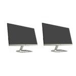 HP 24f Dual Monitor Diagonal IPS Full HD Ultra Slim 1080p 9TH23AA