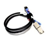 HP 407344-002 408766-001 1m (3.3') External Mini SAS External Cable (1) HP 407344-002 408766-001 1m (3.3') External Mini SAS External Cable