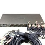 IOGear 8-Port DVI KVMP Switch with VGA support w (5) KVM cables & HDMI adapters IOGear 8-Port DVI KVMP Switch with VGA support w/ (4) KVM cables & HDMI adapters