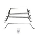 StarTech Server 19" Rack Cable Horizontal Lacing Bar (10 Pack) w/ 4 inch Offset CMLB104