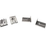 Supermicro 1U Rack Rail Brackets (Qty 4) Threaded Holes (3) Supermicro 1U Rack Rail Brackets (Qty 4) Threaded Holes