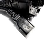 Well Shin (QTY 10) E115330 AC PDU Power Cable 2 Feet IEC C13 to C14 Extension