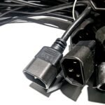 Well Shin (QTY 17) E115330 AC PDU Power Cable 4 Feet IEC C13 to C14 Extension