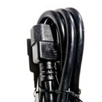 Well Shin (QTY 36) E115330 AC PDU Power Extension Cables 4 Feet IEC C13 to C14