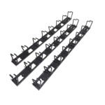 APC AR8442 NetShelter Vertical Cable Manager Cable Rings Black (Set of 3) (1) APC AR8442 NetShelter Vertical Cable Manager Cable Rings Black (Set of 3)