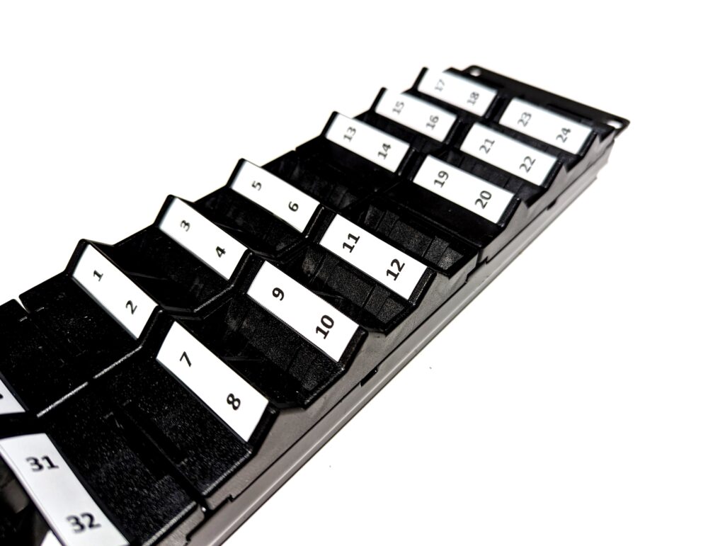 CommScope Systimax 48-Port 2U Angled Patch Panel M2000-48 UNJ600 ...