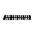 CommScope Systimax 48-Port 2U Angled Patch Panel M2000-48 UNJ600 (RJ-45 Attached)