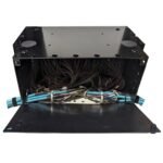 CommScope Uniprise 4U SD Fiber Optic Shelf Fixed Tray (3) CommScope Uniprise 4U SD Fiber Optic Shelf Fixed Tray SD-4U