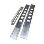 Rack Solutions 2U Universal Rack Rails 24in Depth 2UKIT-109 with Wirebar