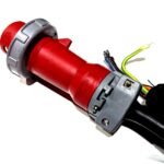 Hubbell 520P6W IEC 60309 Pin & Sleeve Watertight Plug 20A with 4-pole 5 Wire