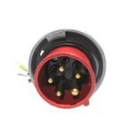 Hubbell 520P6W IEC 60309 Pin & Sleeve Watertight Plug 20A with 4-pole 5 Wire