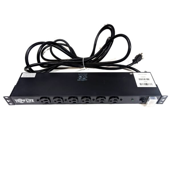 Tripp Lite DRS-1215 1U 14-Outlet Economy Network Server Surge Protector