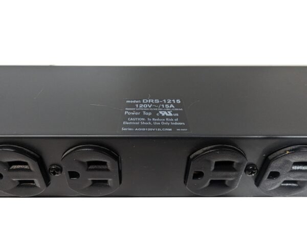 Tripp Lite DRS-1215 1U 14-Outlet Economy Network Server Surge Protector - Image 3