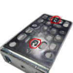 Cisco 1U Rack Mount Brackets Ears 700-08209-01 No Screws (1) Cisco 1U Rack Mount Brackets / Ears 700-08209-01 No Screws
