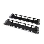Dell PowerEdge R520 R720 R820 Security Front Bezel Covers (QTY 2) No Keys 0HP725