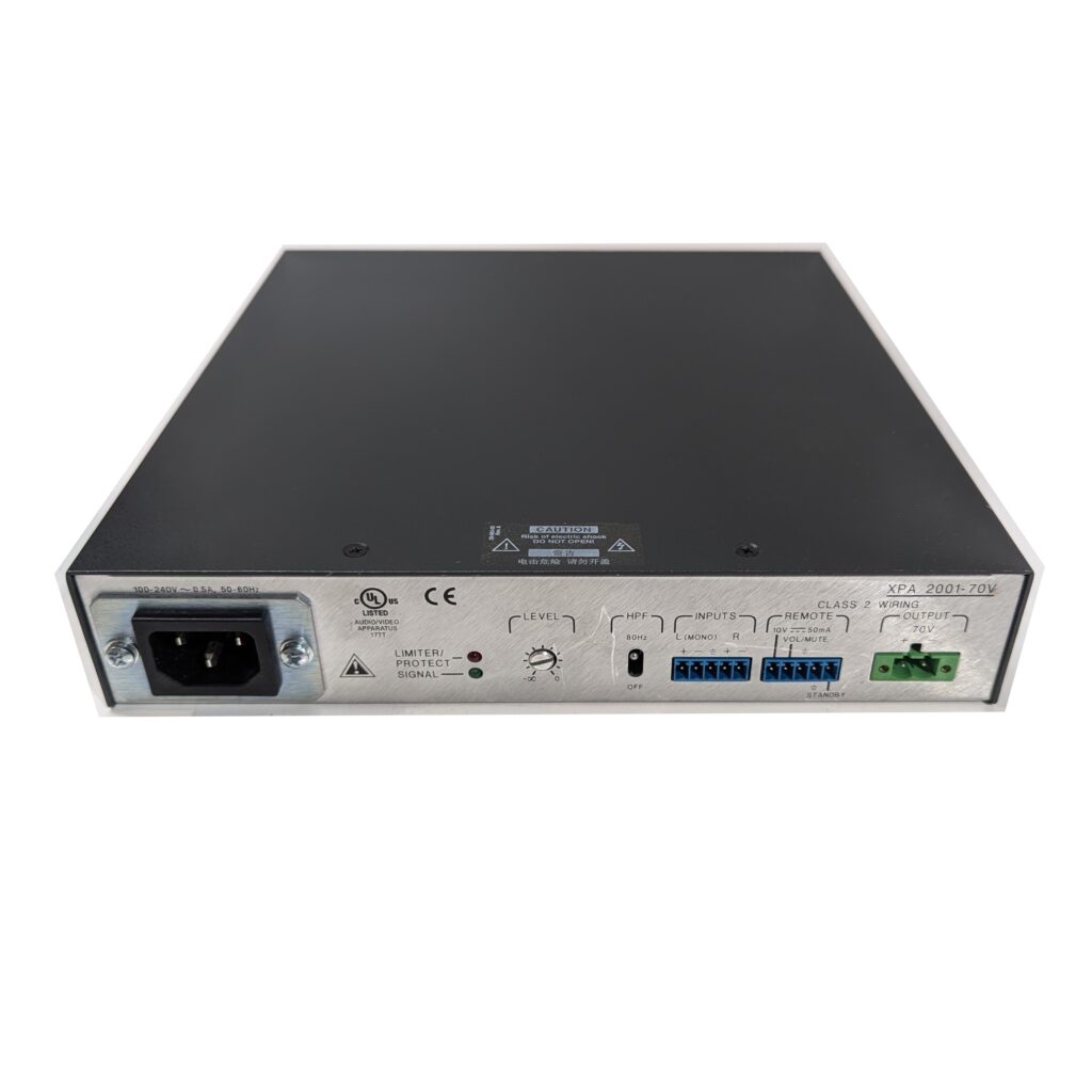 Extron XPA 2001 - 70V XTRA Power Amplifier 200 Watt | Adhesive Networks
