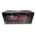 Yat Ming 1935 Mack Type 75BX Ahrens-Fox Fire Engine 1:24 Die Cast Metal Signature Series