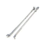 Dell PowerEdge 1650 1750 Rapid Rail 1U Rack Mount Rails 9X745 9X747