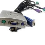 Edimax EK-PS2C 2 Ports PS/2 Mini KVM with Cables
