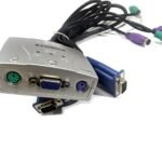 Edimax EK-PS2C 2 Ports PS2 Mini KVM with Cables Edimax EK-PS2C 2 Ports PS/2 Mini KVM with Cables