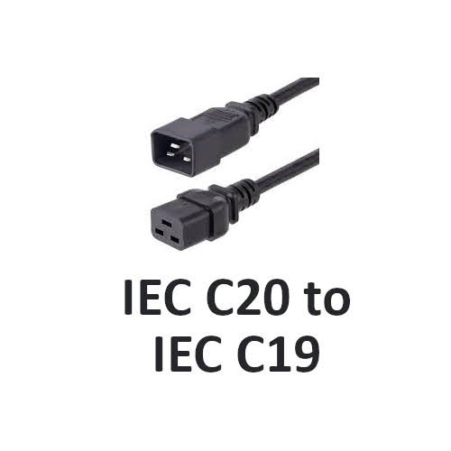 IBM AC Power Cord (Qty 4) IEC C19 to C20, 8 Ft, 15A 250V 39M5389 Longwell N31148E