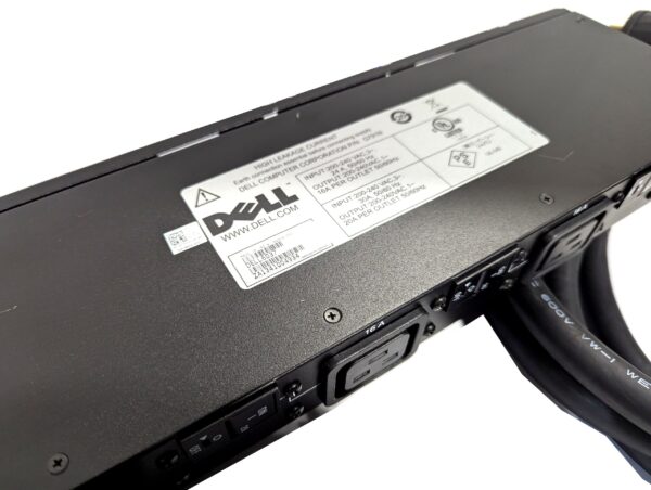 Dell PDU DELL6037 Vertical Mount Basic Rack PDU 240V 3-C19-Outlet L15-30P (2) Dell PDU DELL6037 Vertical Mount Basic Rack PDU 240V 3-C19-Outlet L15-30P