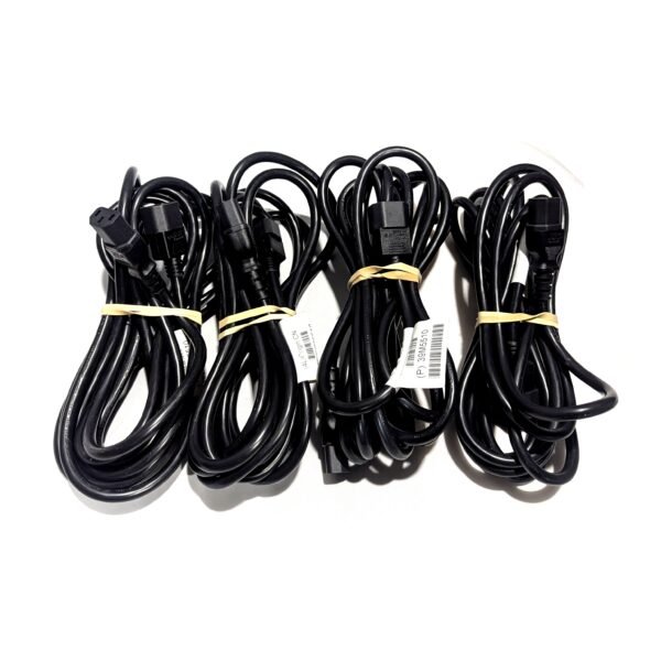 IBM AC Power Cord (Qty 4) IEC C13 to C14, 14 Ft, 13A 125V 39M5510 Longwell N24628E