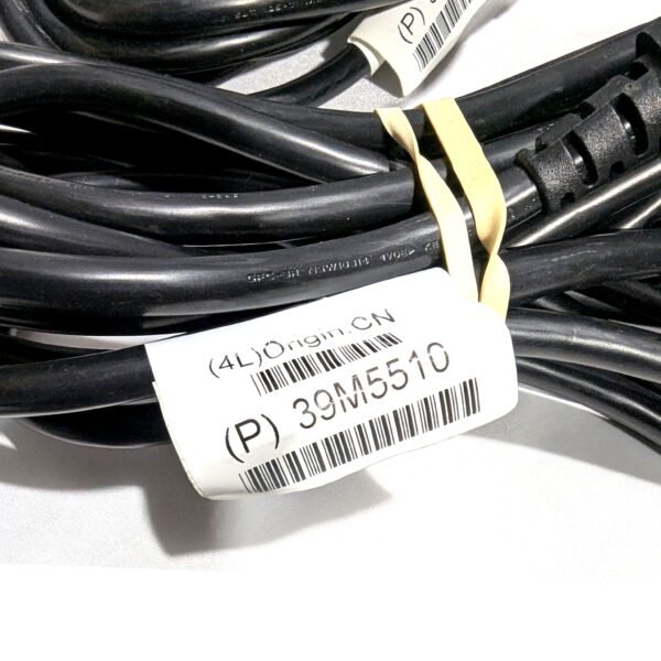 IBM AC Power Cord (Qty 4) IEC C13 to C14, 14 Ft, 13A 125V 39M5510 Longwell N24628E - Image 3