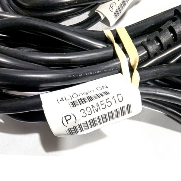 IBM AC Power Cord (Qty 4) IEC C13 to C14, 14 Ft, 13A 125V 39M5510 Longwell N24628E