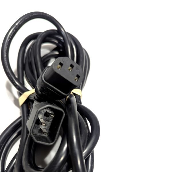 IBM AC Power Cord (Qty 4) IEC C13 to C14, 14 Ft, 13A 125V 39M5510 Longwell N24628E - Image 2