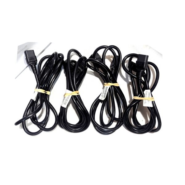 IBM AC Power Cord (Qty 4) IEC C19 to C20, 8 Ft, 15A 250V 39M5389 Longwell N31148E