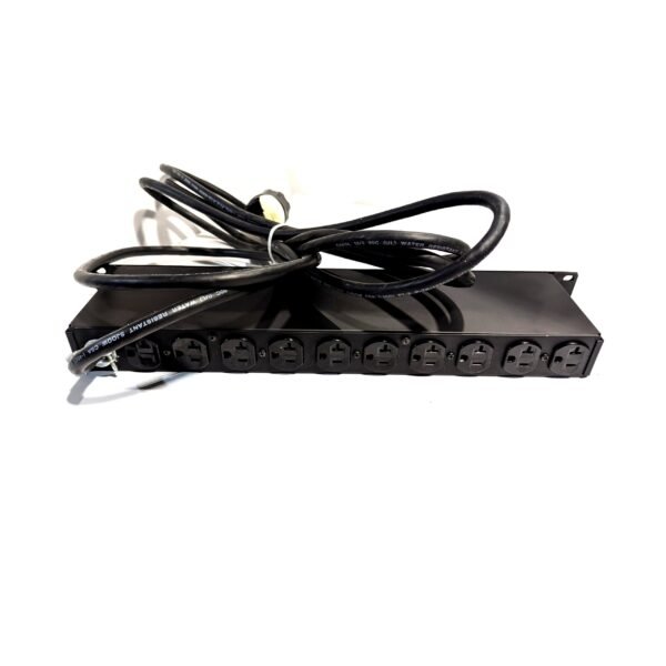 Leviton 04505-20L 19" Rack Relocatable Power Tap PDU 125VAC 20A 10-Outlet L5-20P