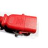 SSEMCO 3 Ft (Quantity 5) IEC320-C14 to C15 AC Power Cords 15A 250V Red E340286 (2) SSEMCO 3 Ft (Quantity 5) IEC320-C14 to C15 AC Power Cords 15A 250V Red E340286