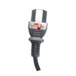 SSEMCO 3 Ft (Quantity 12) IEC320-C13 to C14 Locking AC Power Cords 10A 250V Black