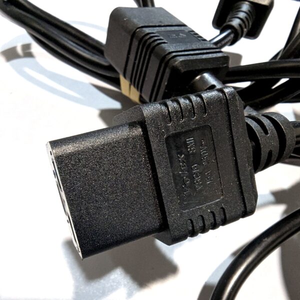 Volex AC Power Cables (Qty 4) IEC C19 to C20 8 Feet Black 16A 250V N14586 (4) Volex AC Power Cables (Qty 4) IEC C19 to C20 8 Feet Black 16A 250V N14586