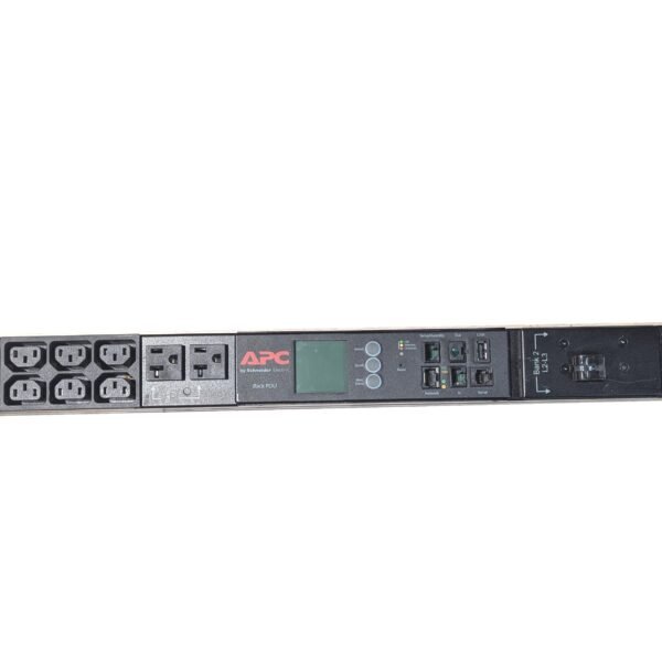 APC AP8865 Metered Rack PDU 0U 30A 208V 3-PH (36x) C13 (6x) C19 (+2) Outlets L21-30P - Image 2